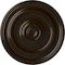 Ekena Millwork Kepler Traditional Ceiling Medallion (For Canopies up to 5 1/4"), 23 5/8"OD x 1 3/4"P, Bronze CM24KPBZS - alternate 1
